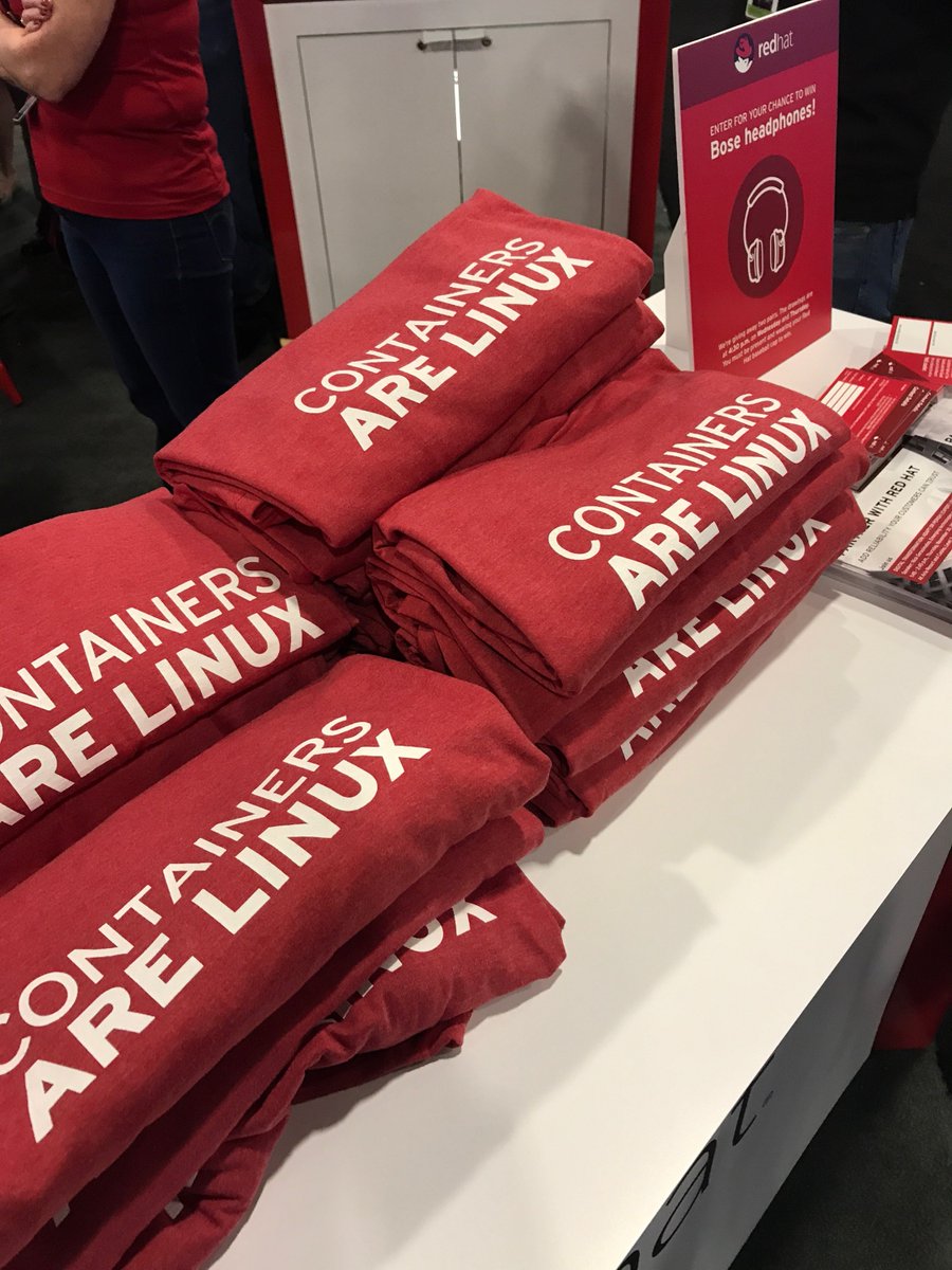 Attending <a href="/AWSreInvent/">AWS re:Invent</a>? Stop by booth 910 to grab some #RedHat swag and talk to the #opensource experts: red.ht/2z42sMk #reInvent
