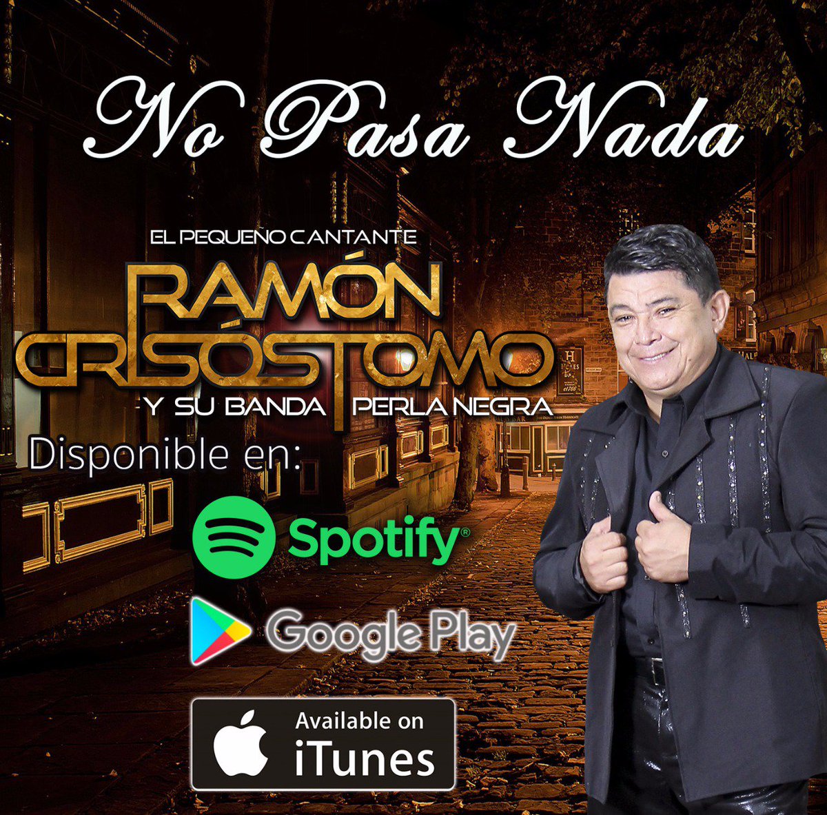Buenas tardes, les comparto que el disco de #NoPasaNada ya esta en plataformas digitales