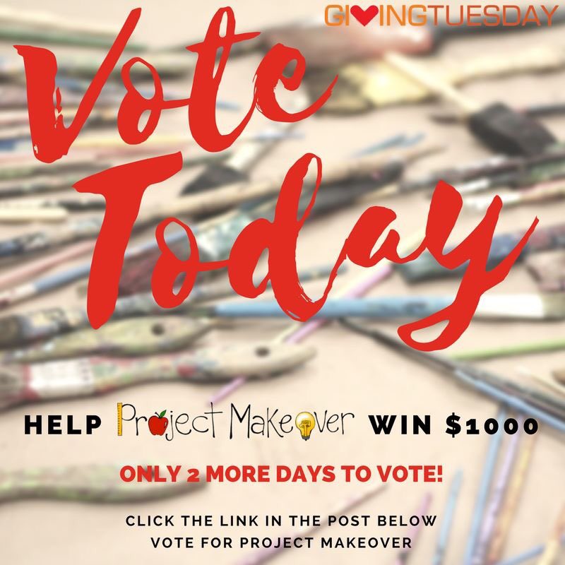 projectmakeover's tweet photo. To celebrate Giving Tuesday, please consider helping Project Makeover by voting for us in the Sunshine State FCU's Charity of the Month. Please visit the link below and support PM! #WhyIMakeover #JoinTheMakeover
https://t.co/ZSHAN96wtr https://t.co/XRe2Zy6AGG