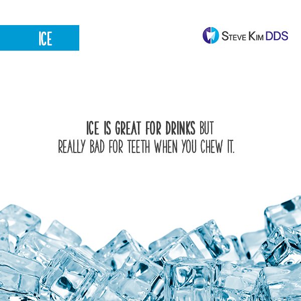 DrKimTweets's tweet photo. #Ice #GreatForDrinks #BadForTeeth #Chew #GivingTuesday #CaliforniaWild #DentalHygiene #Smiles #SteveKimDDS #Torrance #California https://t.co/53baJ1buA4 https://t.co/IOjoRcKu8M