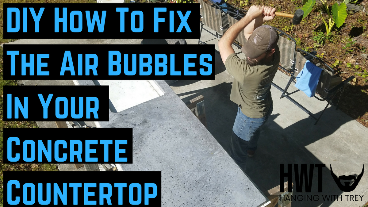 BRYANDANGEROUS's tweet photo. Have you ever poured a #concrete #countertop only to find out after it cures that there are a ton of air bubble holes? Well here's how to #fix that: https://t.co/n13GftYjzu #YouTube https://t.co/IEoHj7vjHE