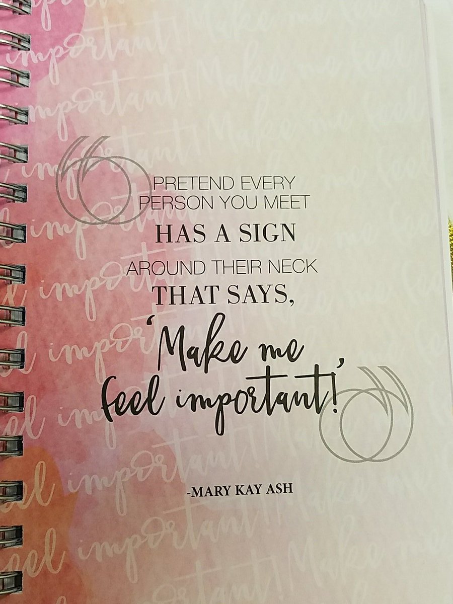 RadiantDivas's tweet photo. .. remember to make someone feel important today 

#myMKlife https://t.co/SKghkIFVpW