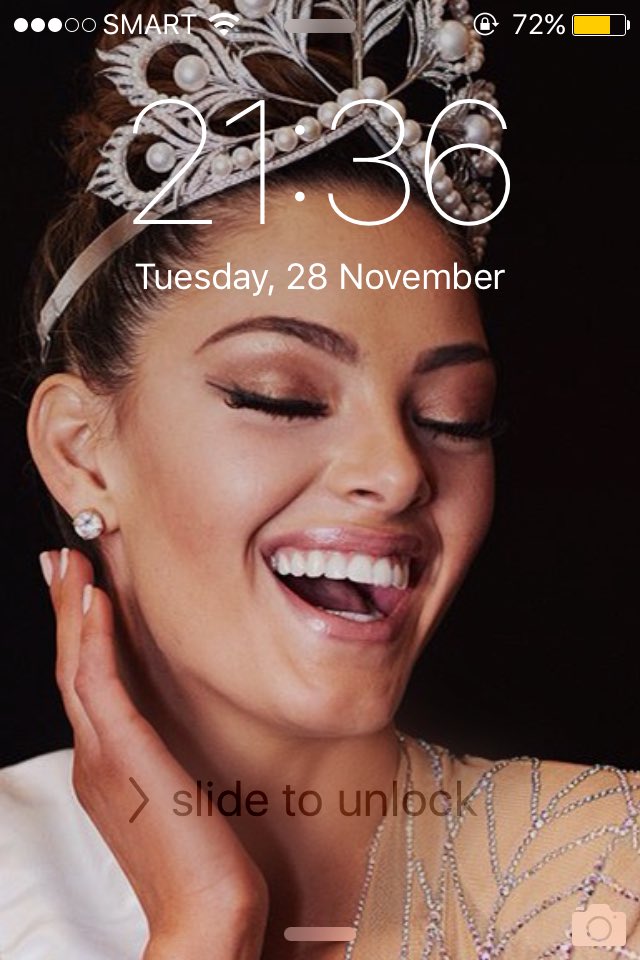 JohnPaulR4's tweet photo. When you love everything about her! I am a fan @DemiLeighNP 😍😍😍 #MissUniverse I made her as my wallpaper! https://t.co/G0Q85MV1xS