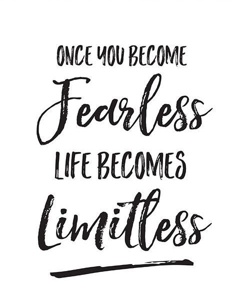 VisibleProgress's tweet photo. Become fearless so you can become limitless! https://t.co/91VOWC0Wp7 https://t.co/uP6UcaCHte