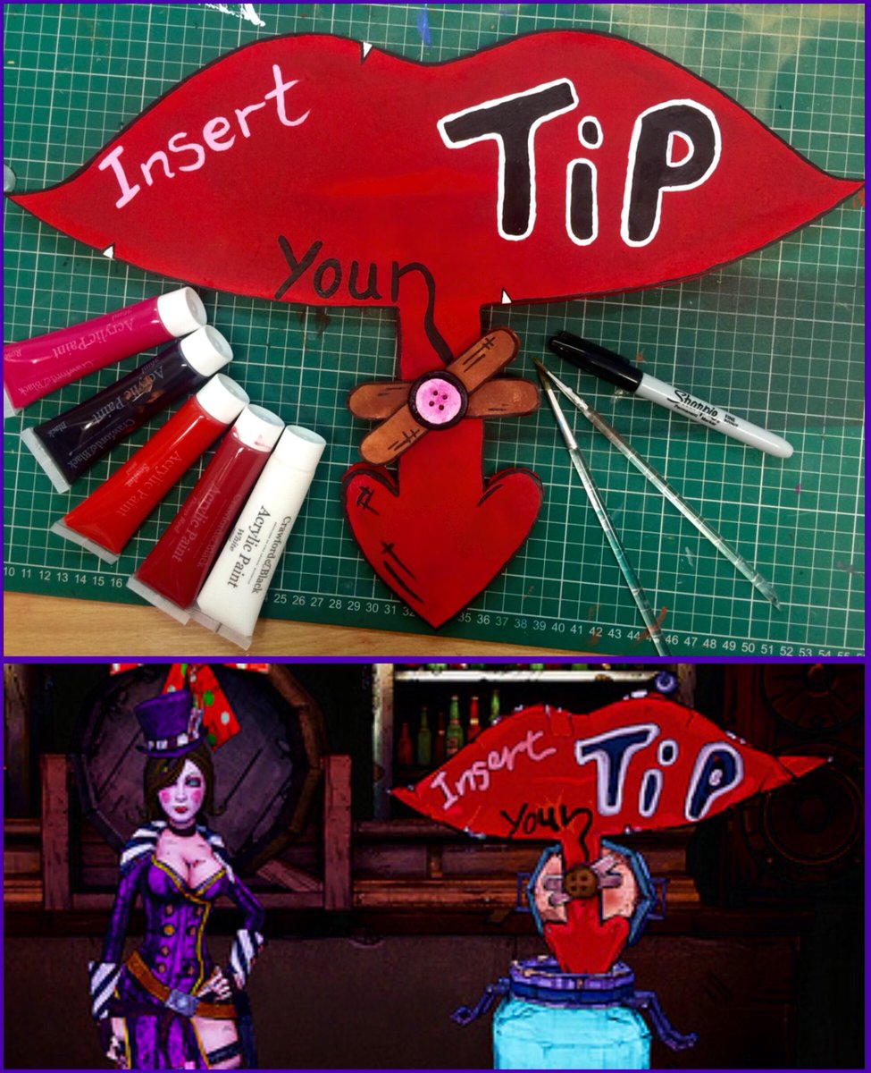 KerryCosplay's tweet photo. Been working on some props for a future cosplay and testing out this amazing foam from @TheCosplayForge #MadMoxxi #Borderlands https://t.co/rKeMobs5RZ