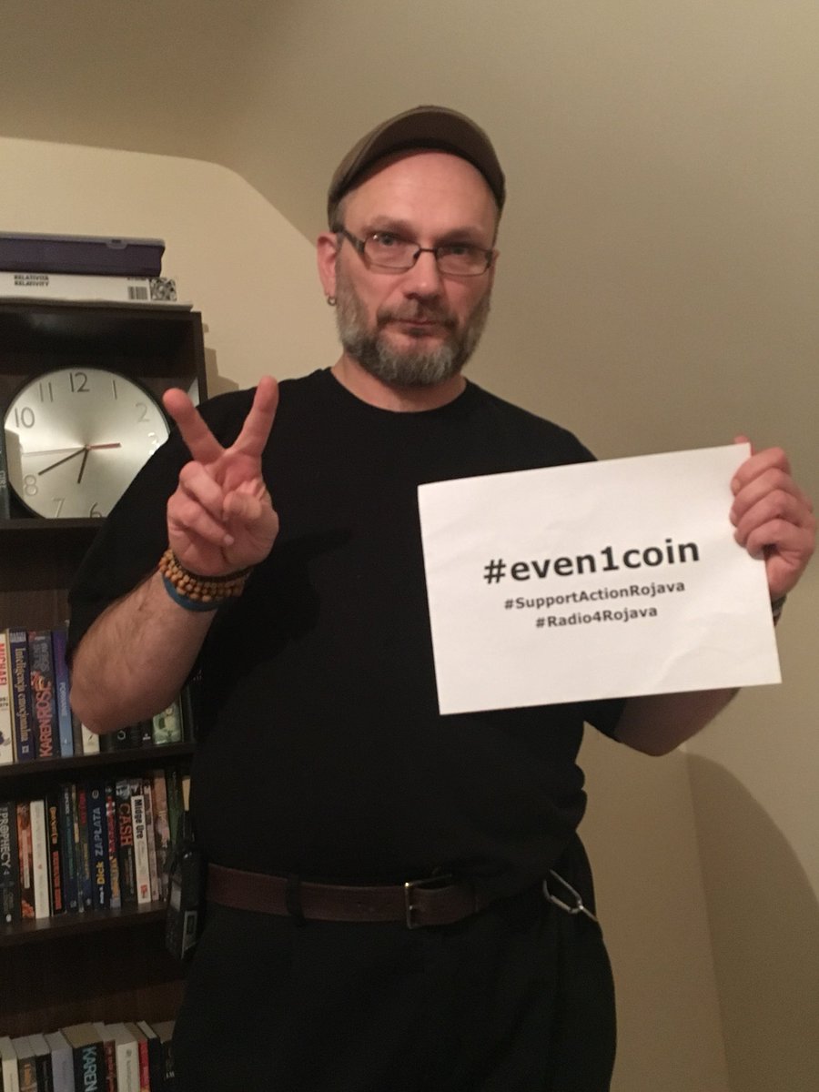 Radio4Rojava's tweet photo. #even1coin #SupportActionRojava #Radio4Rojava https://t.co/7oCwPOy8Hq