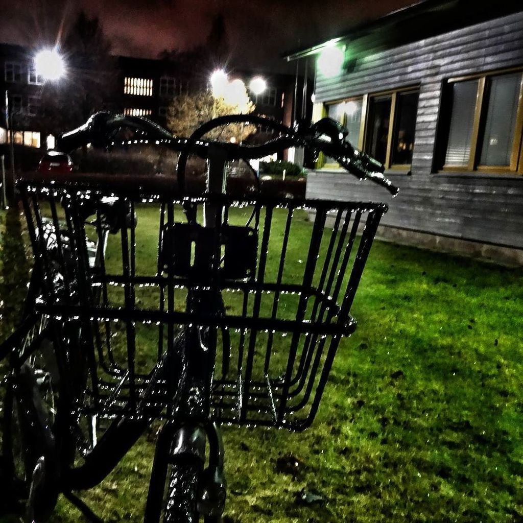 MatsEk's tweet photo. Naturen har julpyntat cykeln
#regn #droppar #reflektion #regndroppar #julpynt #elcykel #cykelkorg #cykel #pendlare #psykiatern https://t.co/tUNq7GZnVj https://t.co/seHtArbH4x