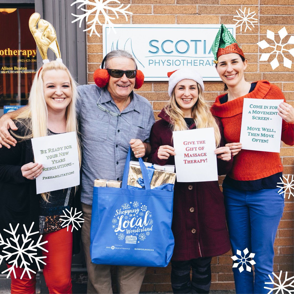 KarlaonQuinpool's tweet photo. Help that certain someone on your shopping list maximize their physical health and stay healthy with the Quinspired Gift of Massage Therapy from @ScotiaPhysio #localquinpool
https://t.co/7UGwrnXlkJ https://t.co/7kQ7XQBqmB