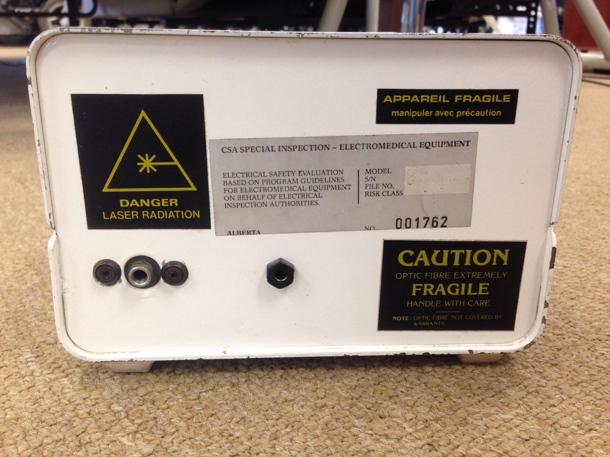 Good Health Will of Brighton has an old Soft Laser 632 for free! This machine is used for health and beauty reasons. 
For more information: softlasers.com