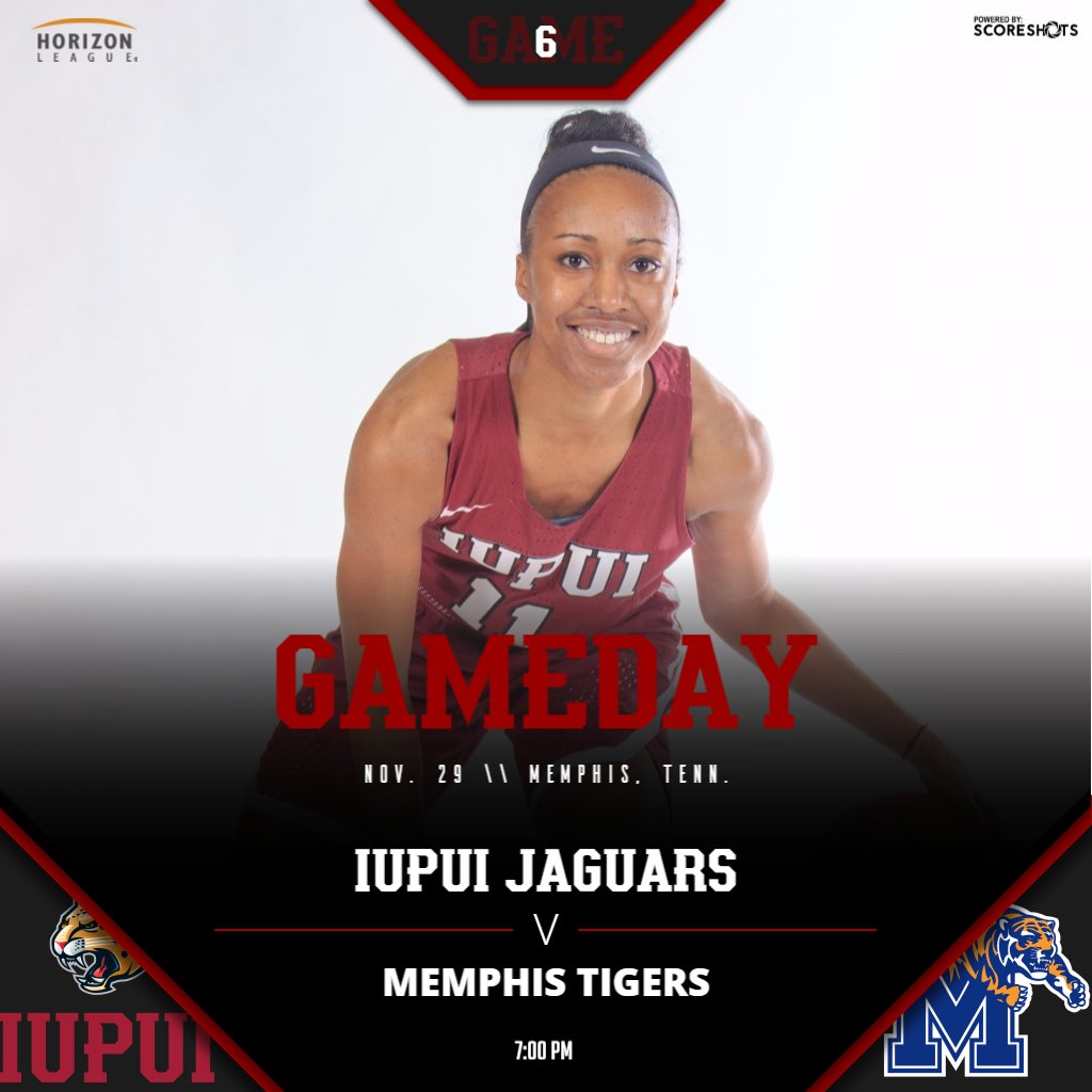IU Indy Jaguars (@iuindy_jaguars) on Twitter photo It's GAMEDAY for <a href="/IUPUILadyJags/">IUPUI Lady Jags</a> who are on the road tonight in Memphis.
#HLWBB #JagsROAR It's GAMEDAY for <a href="/IUPUILadyJags/">IUPUI Lady Jags</a> who are on the road tonight in Memphis.
#HLWBB #JagsROAR