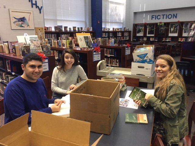 CosbyLibrary's tweet photo. The "Reading for Rachel" Book Drive is in full swing at Cosby with hundreds of books already donated! Please donate books in memory of our classmate, Rachel Garka. #oneccps #ccpslibraries https://t.co/COYzDxK8bP