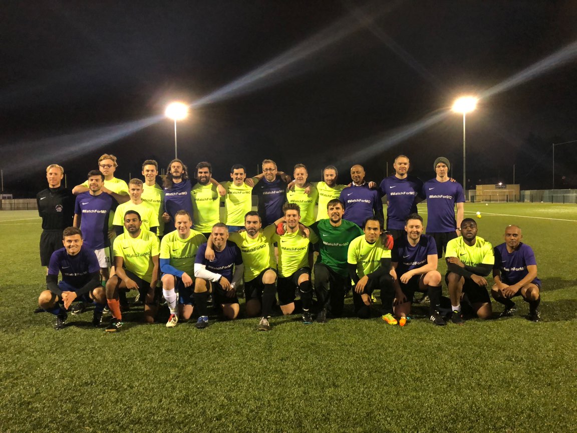 redprnews's tweet photo. #MatchForMo has kicked off! https://t.co/ZV7kx75eIc