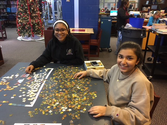 CosbyLibrary's tweet photo. Puzzled Titan puzzle puzzlers! https://t.co/FZl69yuNoX