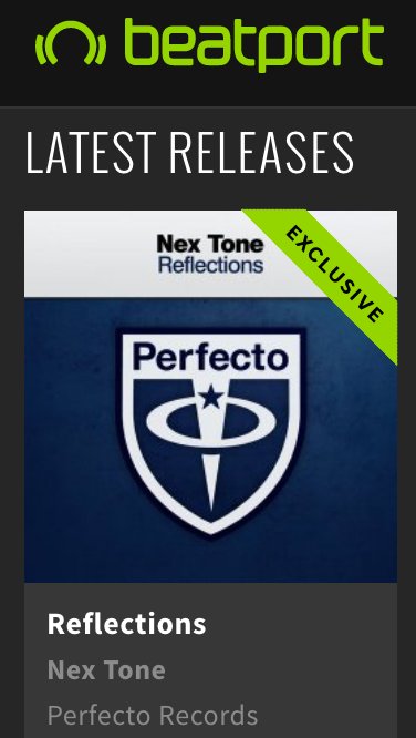 nex_t1's tweet photo. @beatport feature for 'Reflections' @perfectorecords 
https://t.co/UkzsGozW88 https://t.co/qS0Rhjr76R