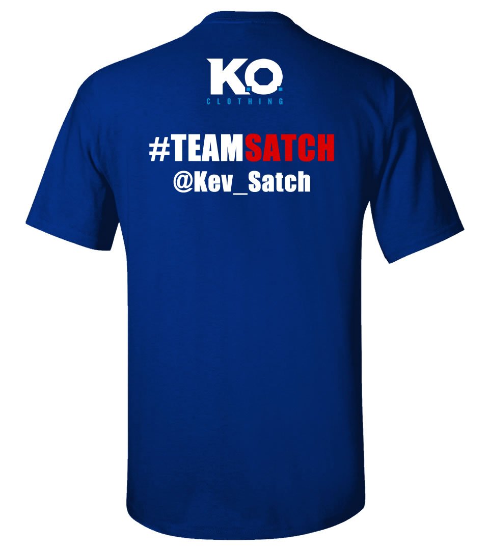 koclothing's tweet photo. Official @Kev_Satch fight fan tee available @ https://t.co/mRJrpZBh9E #KOclothing #TeamSatch #boxing https://t.co/RAxzP18Ptu