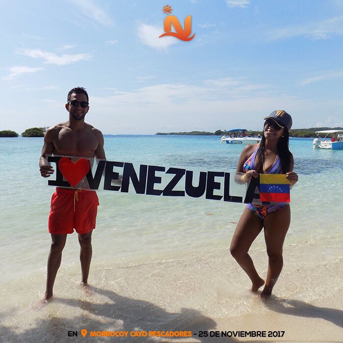 IncludesVe's tweet photo. Viajeros en el fullday Morrocoy- Cayo Pescadores 25nov https://t.co/WTqgz5BXYD