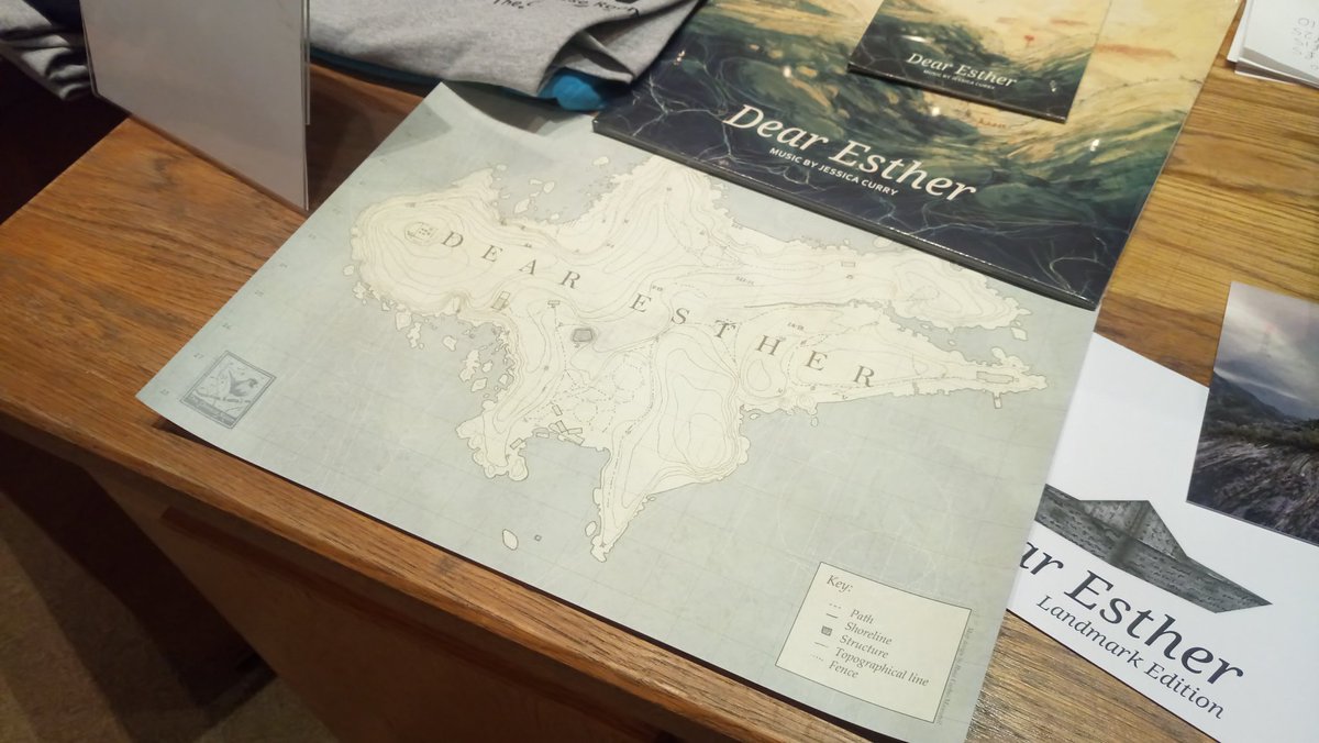 SNDavey's tweet image. &apos;Come back...&apos; #DearEsther live. Where was I when they needed a cartographer for this narrative! #mappingstories