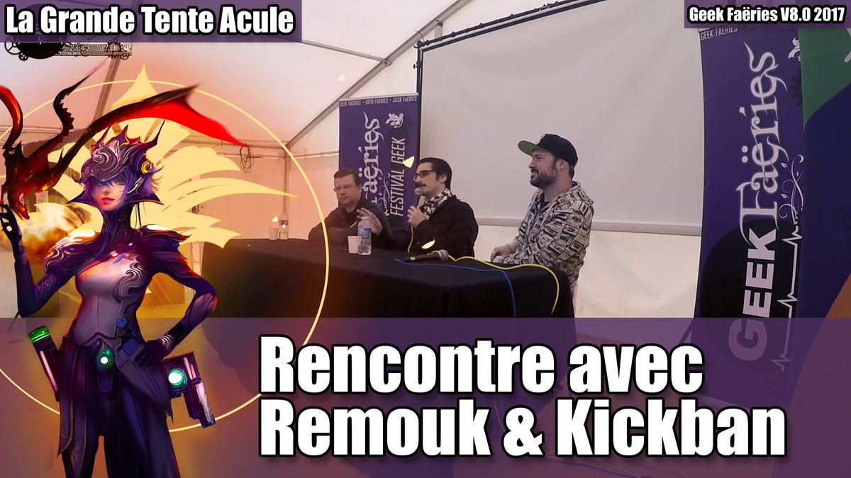 GeekFaeries's tweet photo. Vous ne savez pas quoi regarder ce soir ? Les deux premiers replays des #GF2017 sont en ligne ! https://t.co/z76ZUeluvL https://t.co/ylHEdnAT3F https://t.co/KYo1TFDgTg