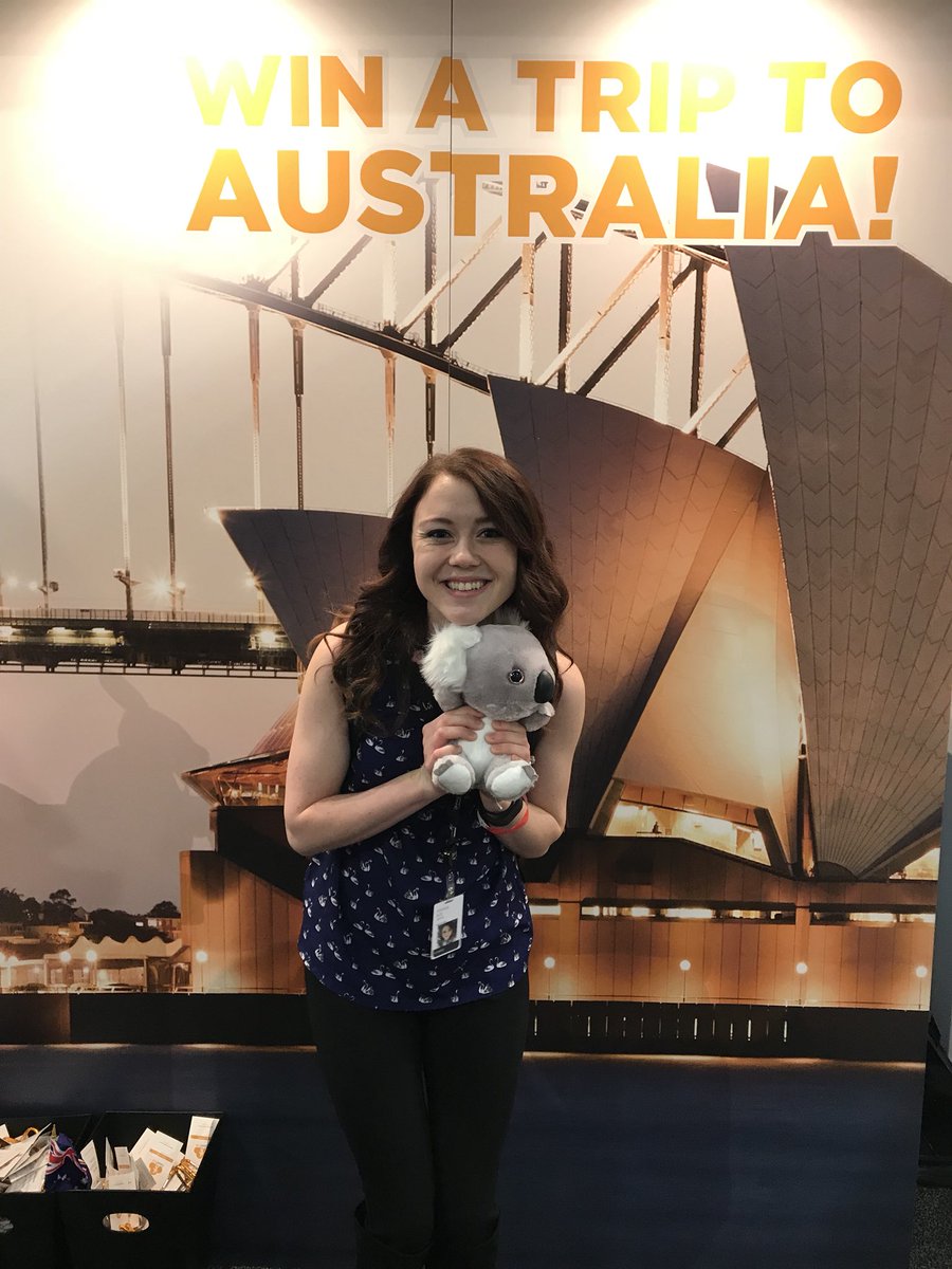 AmandaRice0's tweet photo. @CloudTrekAU #CloudTrek -king the AWS conference today https://t.co/h40iC484IP