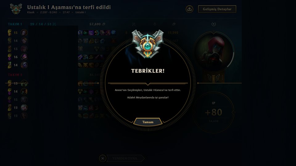 TR / Diamond 1 > Master