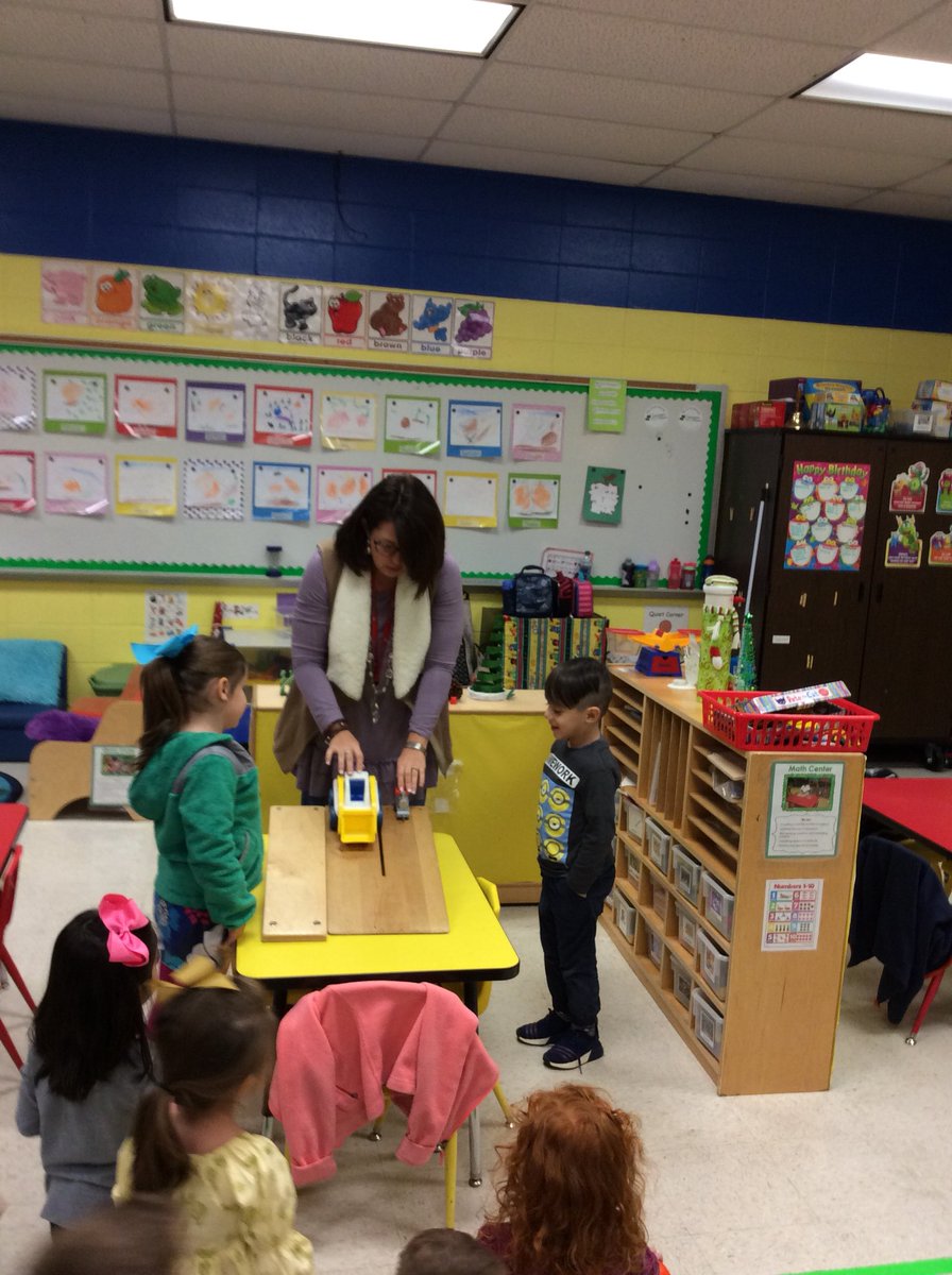 MurrayPreK's tweet photo. Mrs. Franklin’s class had fun learning about motion and speed using different objects and ramps. Students predicted which object would be the fastest and then discussed why or why not after “the race” #murraycoprek #murrayproud #classof2031 https://t.co/1dTZcuZIM8