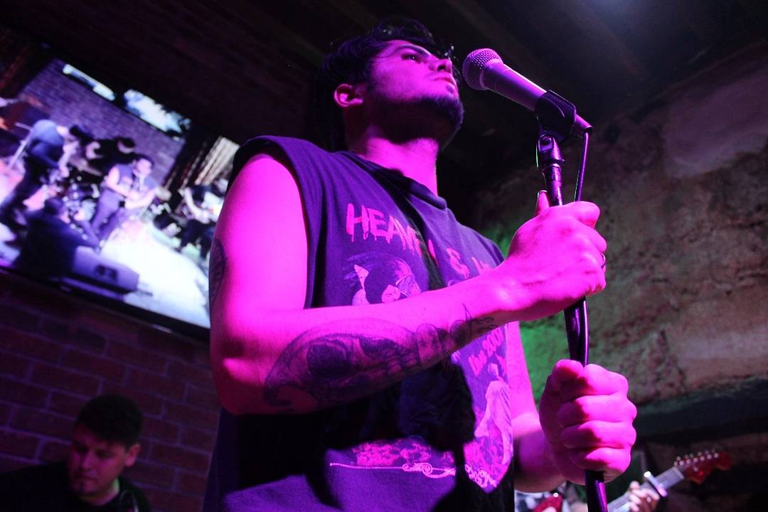 kyiorock's tweet photo. Fotos del pasado evento realizado en fecha: 18/11/2017 @ #CaféIguanaMetal, con #DarkMatter, #Anochecer y #Tormental.
Fotos por: @negantropiamx.
#KillYourselfInOthers.
#KYIO.
#Catarsis.
💀💀💀✝️✝️✝️ https://t.co/CcK0WU3V5z