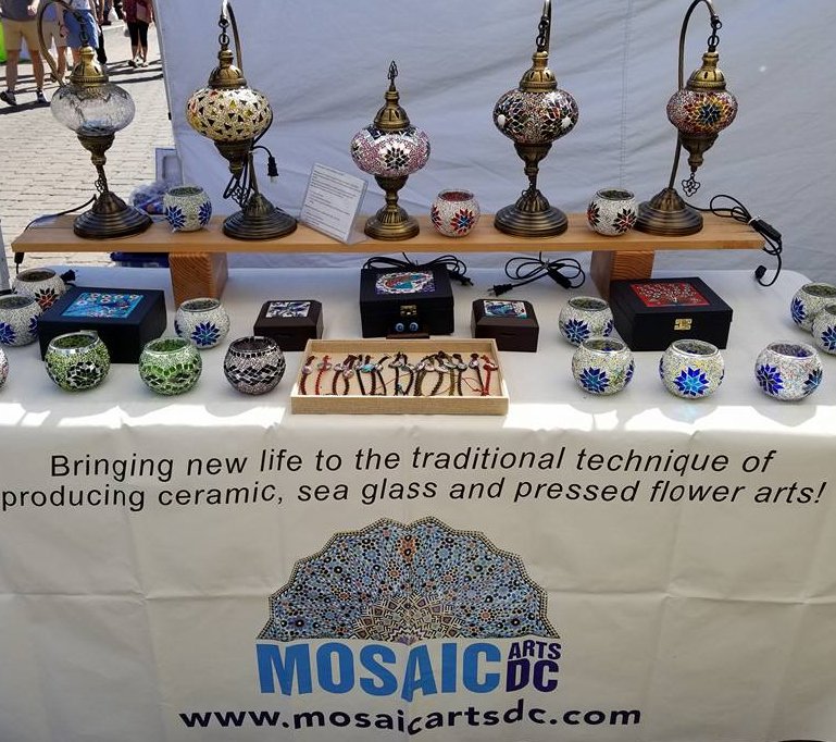 Get to know our HOLIDAZE Vendors on our Facebook Page! Next up is Mosaic Arts DC: facebook.com/FentonStreetMa… #FentonFinds #DTSilverSpring