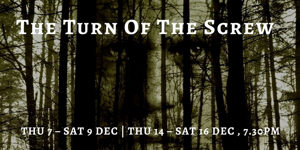 OmnibusTheatre's tweet photo. Not happy with #Christmas songs playing already? We've got something different for you this December. @Strangefishco present their chilling stage version of the classic #TheTurnOfTheScrew this Dec. Book at https://t.co/tN3psmnaJv https://t.co/WfiZxlfMvP