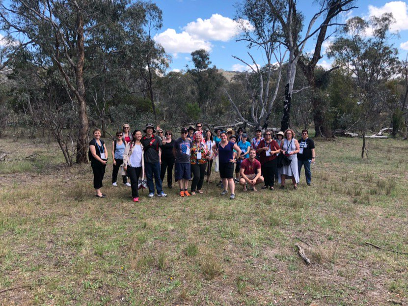 Australian association for research education group #tour. #visitcanberra #tourguide #explorecanberra