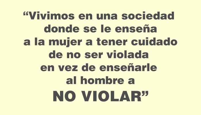 ana_iamhuman's tweet photo. #CulturaDeLaViolacionEs las campañas , educación nos culpan siempre
..es sencillo enseñen a los hombres a no violar. https://t.co/LeSqTh8dKo