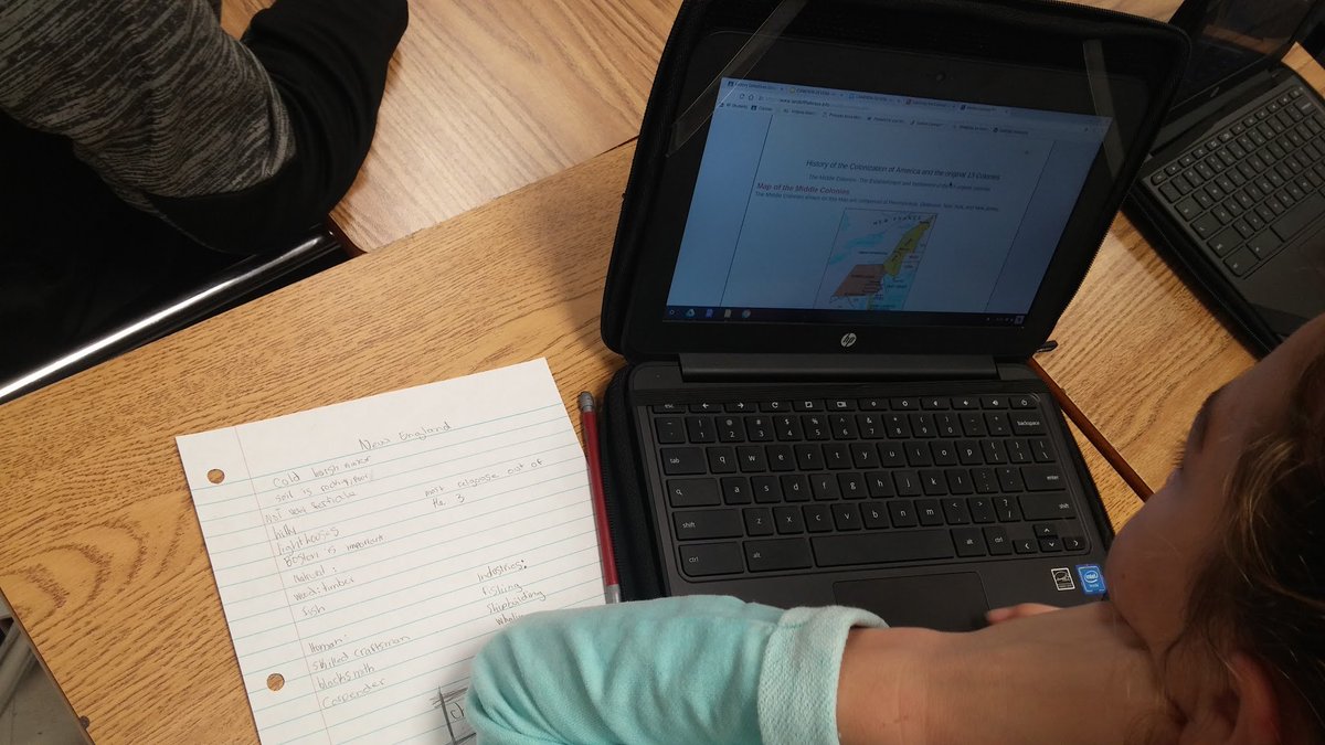 mr_pdayala's tweet photo. Thanks to @MeaghanSachs for helping #pamsSS6 build this activity. Using a hyperdoc to research characteristics of the original 13 colonies and discuss their interdependence using #flocabulary , #padlet , #flipgrid , #solpass , and of course #googleclassroom . #VBITS #ilovemyjob https://t.co/6L7V5OpdSq