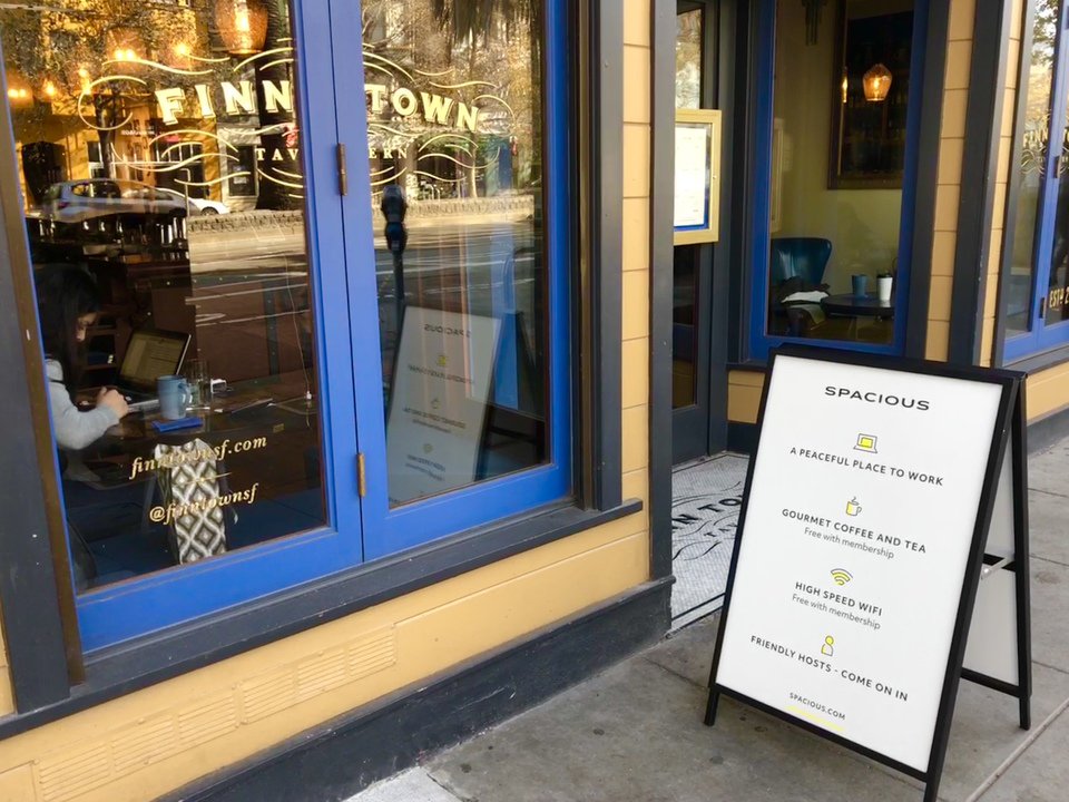 SFGate's tweet photo. Five co-working spaces to open in SF restaurants https://t.co/CfVkXfMiMJ https://t.co/TbhwUBJzpX