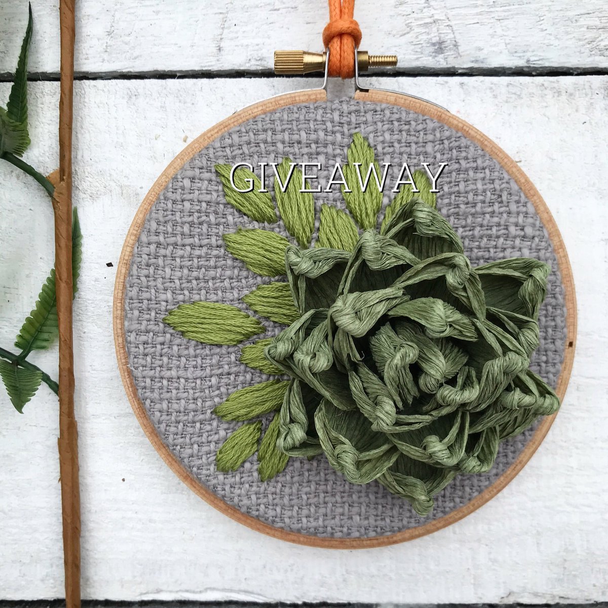 ovobloom's tweet photo. Don’t forget to enter my #instagram #giveaway! Via; https://t.co/Cr6iNTjbkW & you can win a embroidered garden! #embroidery #succulent #competition #crepepaper #botanicalcreativity 🌿 https://t.co/fEgU9rKQ8D