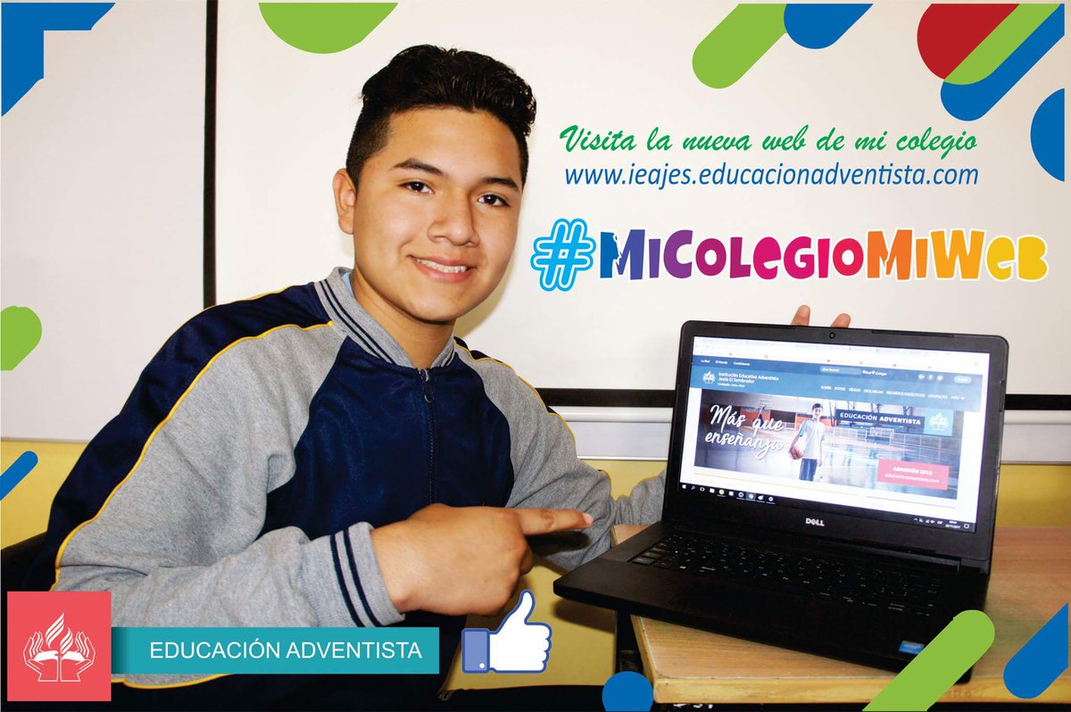 MinisterioAdvJS's tweet photo. #MiColegioMiWeb 
CON UN SIMPLE CLICK, TE INFORMAS MUCHO MÀS
👉 https://t.co/ghMBfThUCy
👉 https://t.co/5XXP83K2q0 https://t.co/nU7aiZsfrI