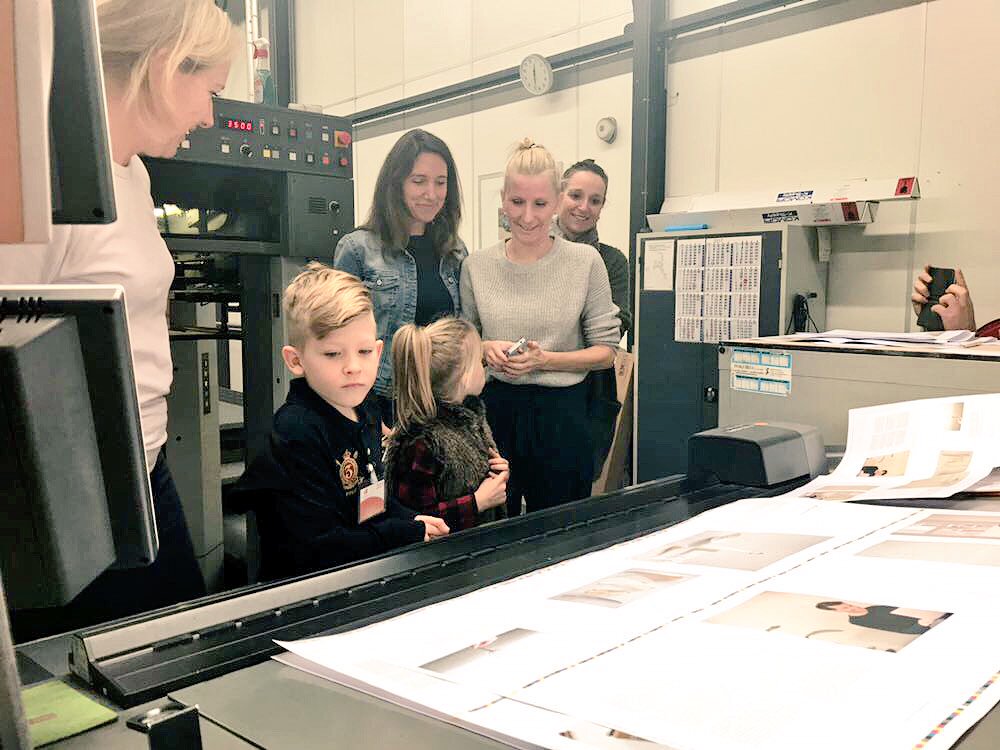 Vandaag team Liefke op bezoek voor de 1e druk van het LIEFKE magazine. Trots om met Zalsman hieraan bij te dragen!