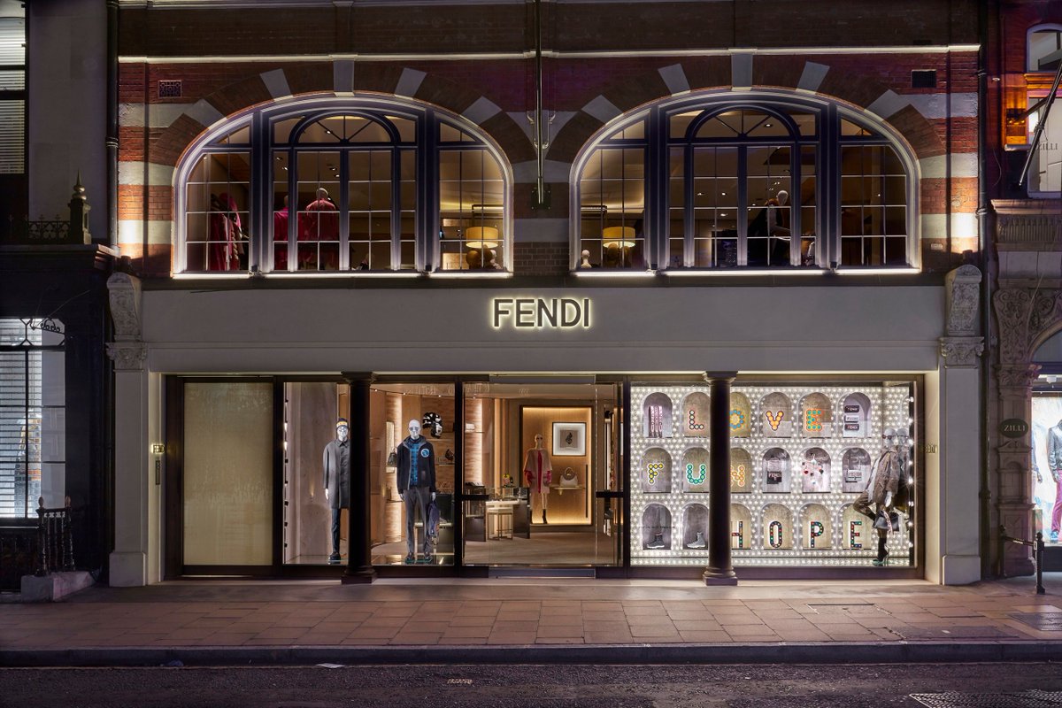 Fendi boutique on New Bond Street 