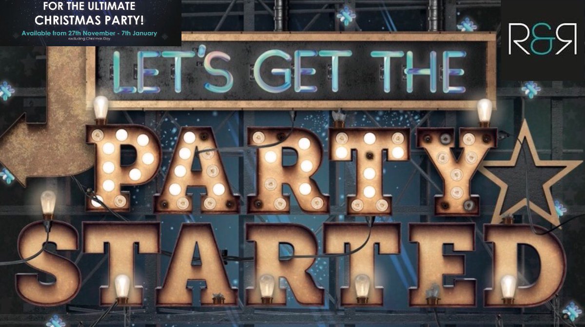 Riddle_and_Rye's tweet photo. Need a venue for a Christmas party? Our party packages start at just £5.95/person and we still have some dates available. Email riddlerye.exeter@gmail.com or call us 01392 422365 for information. https://t.co/S3I5CgtT13