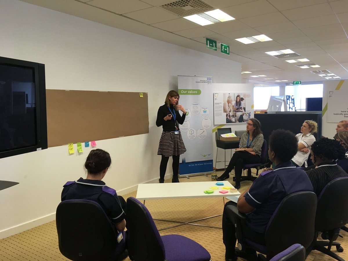 TVN_UHCW's tweet photo. Mapping the patients journey this week with @EmmaFishUHCWKPO for #stopthepressure collaborative #lotsofpostits #engagementofstaff #ideas @elainepclarke https://t.co/nnt68Z4Wck