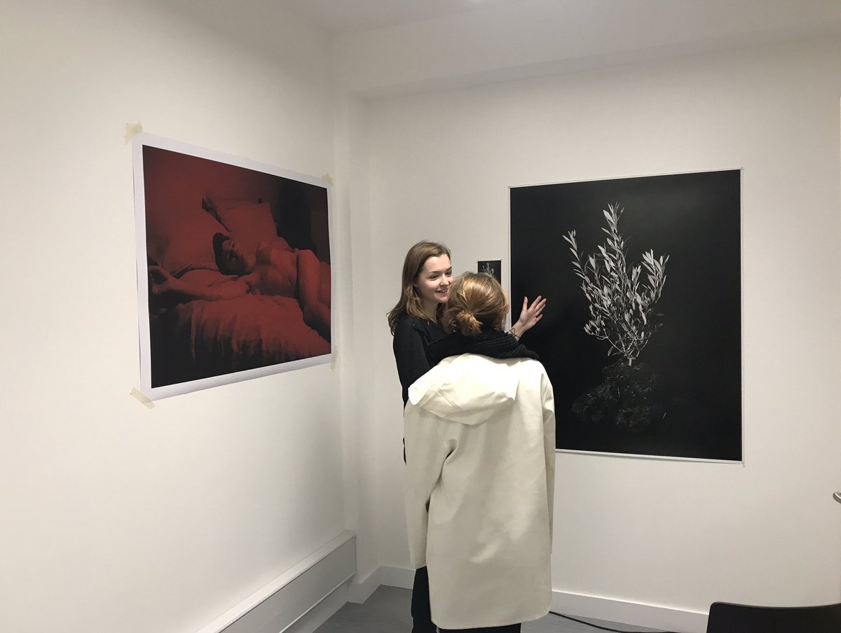 Warming up the new photography spaces at our winter warming event! 🍻