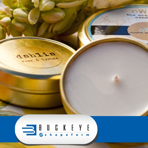Buckeyeshape's tweet photo. Buckeye Shapeform offers a variety of tin-plated #containers for candles, cosmetics, novelty gifts and much more! https://t.co/m7lR4L8Xvu https://t.co/ORYds8I7ro