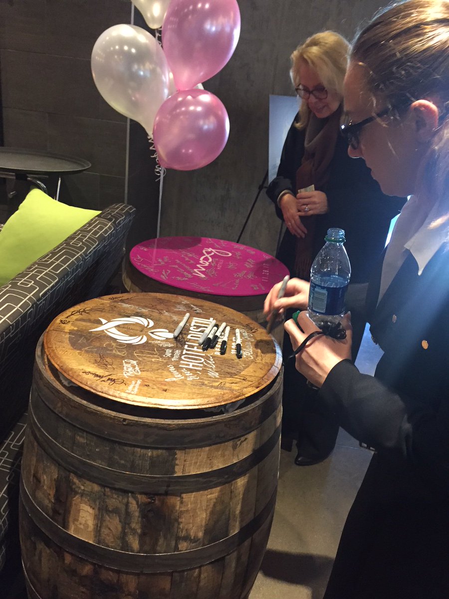 PoeCompanies's tweet image. Scenes from today's #groundbreaking event for the #HotelDistil and @MoxyHotels coming to #WhiskeyRow