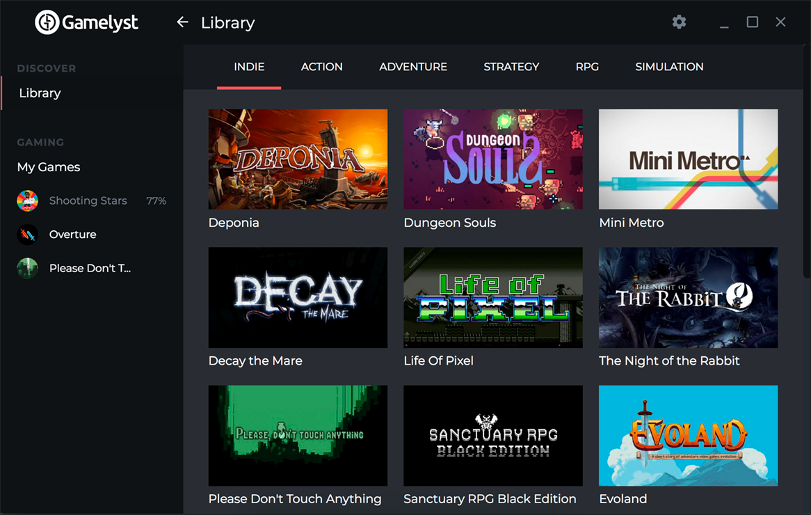 gamelyst's tweet photo. Discover and play handpicked indie games with Gamelyst subscription.
Download the Gamelyst Platform and play for free during private beta - https://t.co/qZlMHnB25D

#indiedev #pcgames #PCGamer #indiegame #IndieGameDev #indiegamelover #games https://t.co/VqsimBrZGc