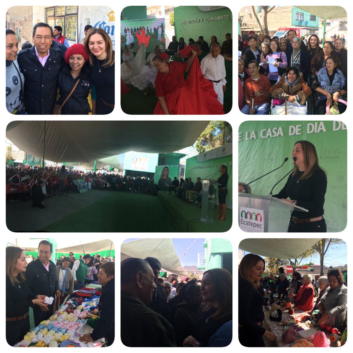 evelyn_osornio_'s tweet photo. #FelizMartes para todos!!! Hoy tocó gira por #Ecatepec donde me dio mucho gusto saludar a los adultos mayores a quienes en representación del Secretario @LuisEMirandaN y junto al Pdte Mpal @indalecio_r_v les entregamos equipamiento para su Casa de Día  🏠👵🏼🧓🏼
@SEDESOL_mx https://t.co/x9yGsB7gh9