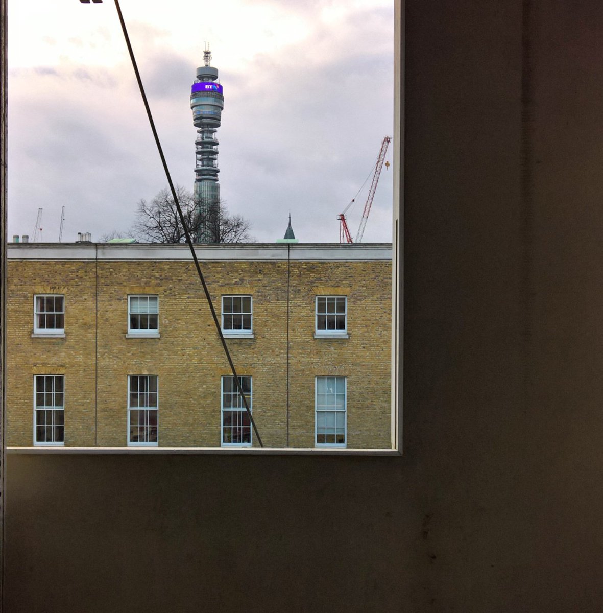 chris_campion88's tweet photo. Going to be such an amazing view for the #newstudentcentre at @TransformingUCL ...just needs a window.@NHA_llp #wheresmywindow #bttower https://t.co/tR9N0ux8Ad