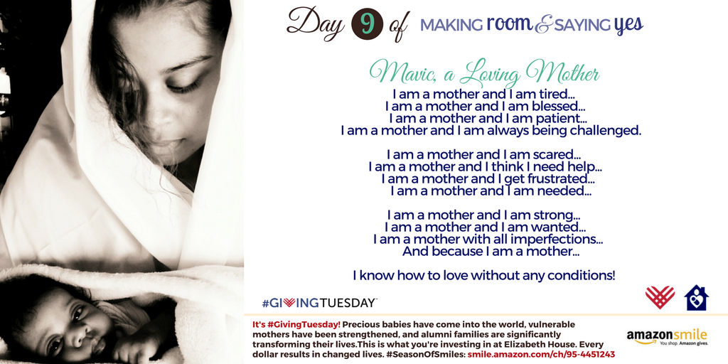 ehousepasadena's tweet photo. It's #GivingTuesday! Precious babies have come into the world, vulnerable 
mothers have been strengthened, and alumni families are significantly 
transforming their lives.This is what you're investing in at Elizabeth House #motherhood  #SeasonOfSmiles: https://t.co/qVRRY0J7hU https://t.co/KdfTdChtwe