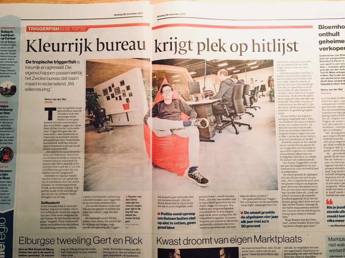 Wij willen reuring!