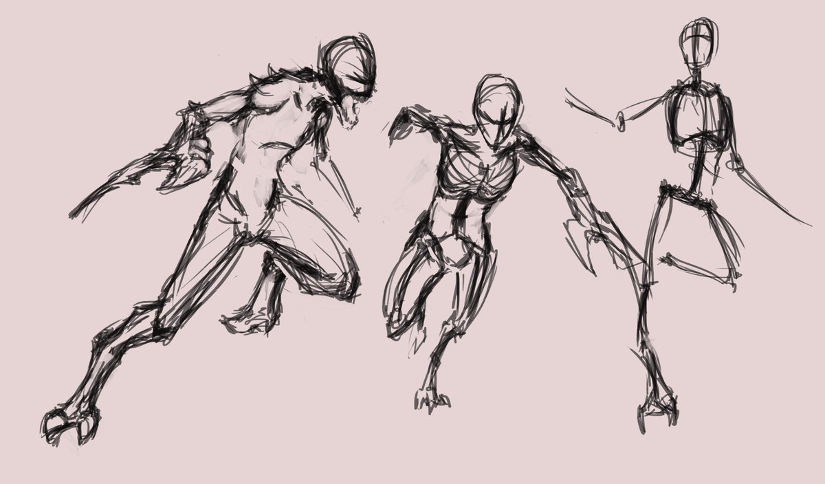 Velislav__'s tweet photo. some rando test poses for #daemonnettes from #warhammer40k #sketch https://t.co/lCfHiWCTGc