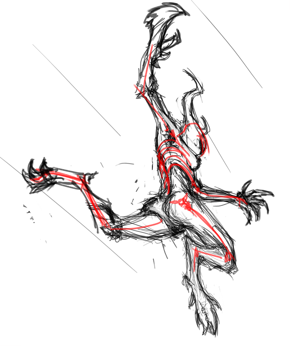 Velislav__'s tweet photo. some rando test poses for #daemonnettes from #warhammer40k #sketch https://t.co/lCfHiWCTGc