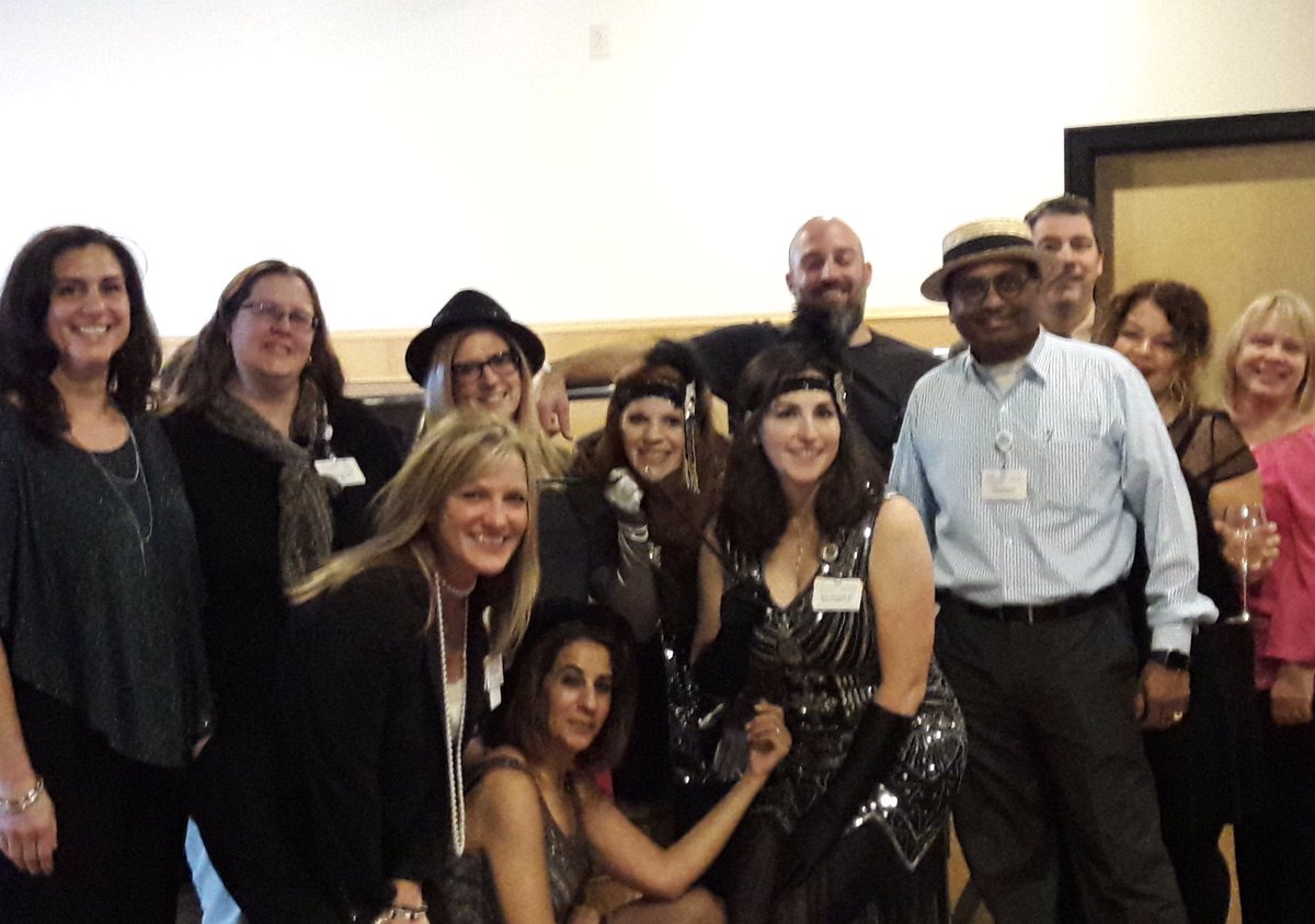 OrchardGroveHC's tweet photo. Team Orchard Grove celebrates Trilogy’s 20th Anniversary at North Michigan’s Roaring 20’s holiday party! @TrilogyLiving @Trilogy_Careers https://t.co/tXOXyMHWAM