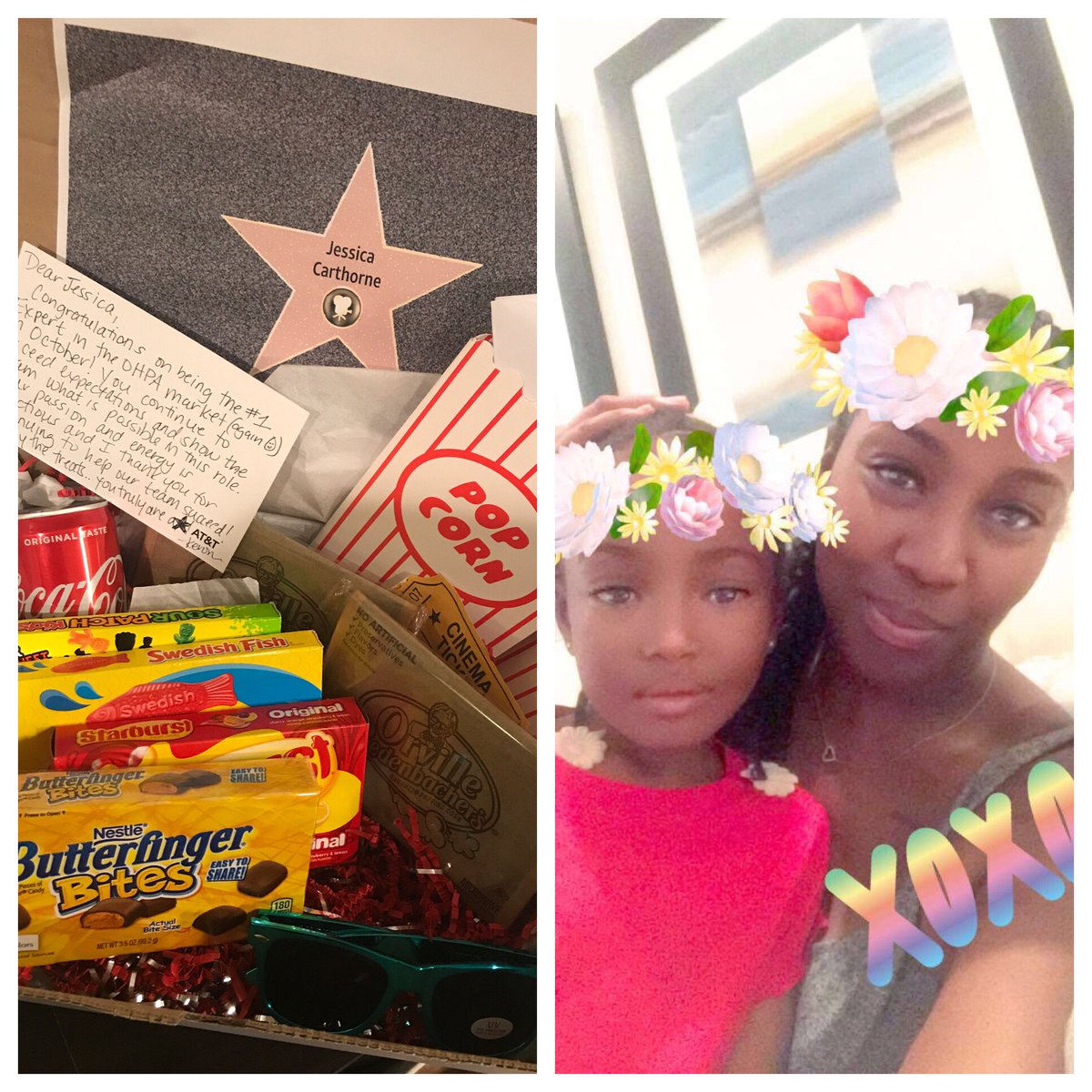 My Mini mi and I are super excited about this goodie box !! Justice League here we come 🤗🎬🍭 (no snack line for us) Thanks <a href="/keroninc/">Keron Incarnato</a> ☺️